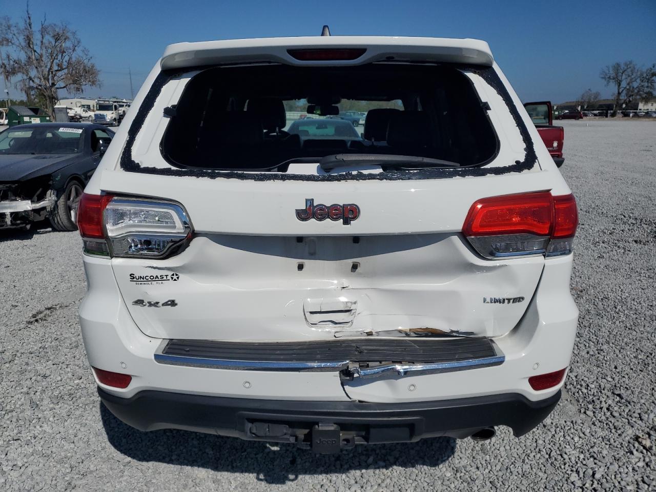 2015 Jeep Grand Cherokee VIN 1C4RJFBG4FC726467 Copart auction photo, rear end damage thumbnail 6