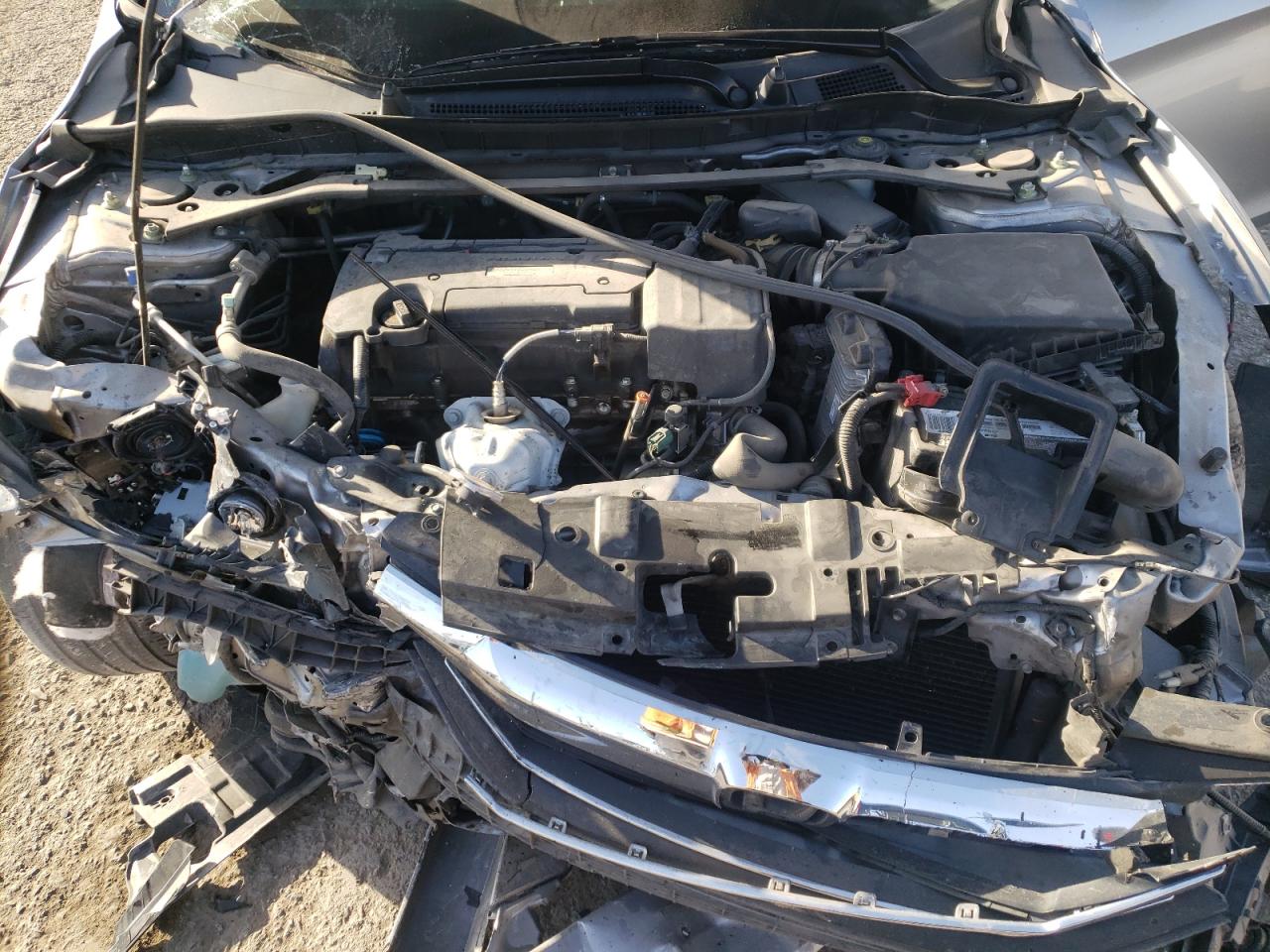2017 Honda Accord VIN 1HGCR2F11HA008632 Copart auction photo, front end / rear end damage thumbnail 11