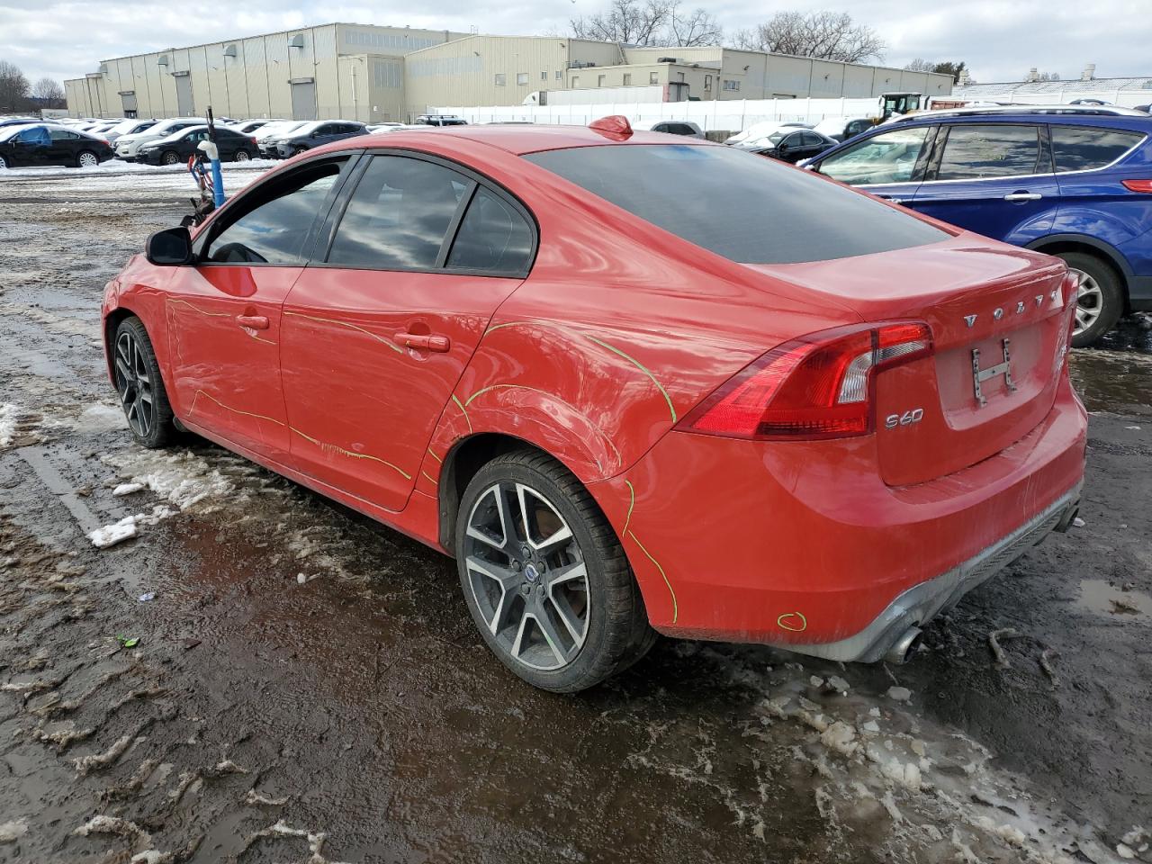 2017 Volvo S60 VIN YV140MTL5H2434276 Copart auction photo, front end / minor dent/scratches damage thumbnail 2