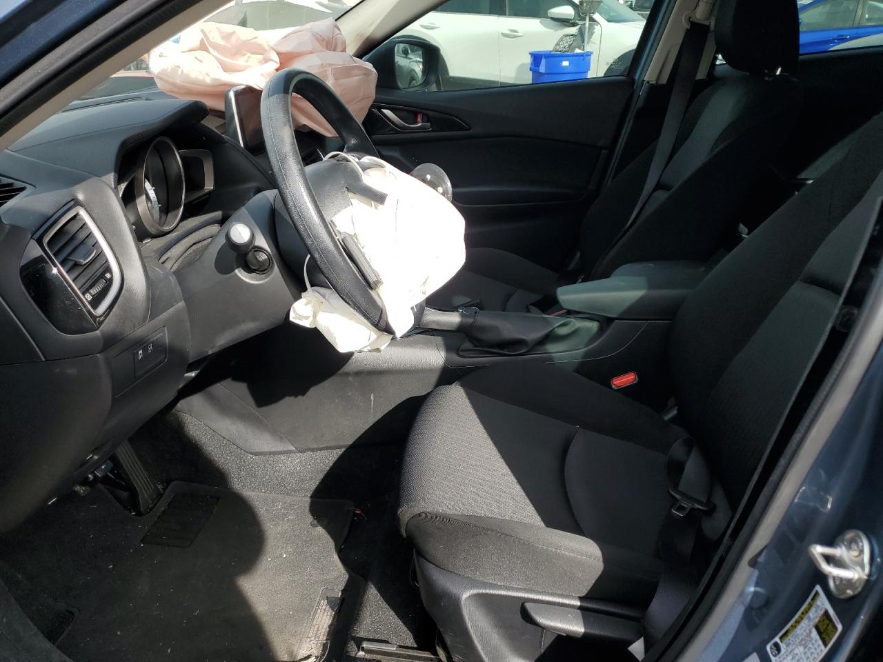 2016 Mazda 3 VIN JM1BM1T75G1320642 Copart auction photo, front end / frame damage damage thumbnail 7