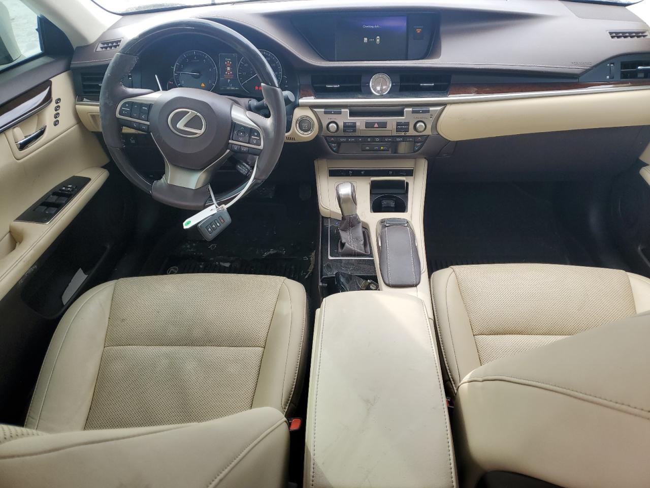 2017 Lexus ES VIN 58ABK1GG0HU070490 Copart auction photo, rear end damage thumbnail 8