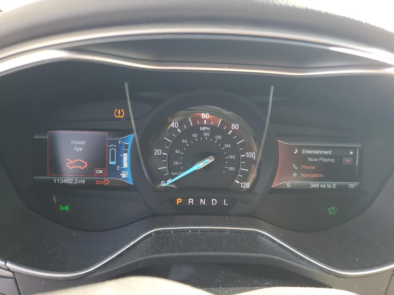 2015 Ford Fusion VIN 3FA6P0LU0FR122960 Copart auction photo, front end / side damage thumbnail 9