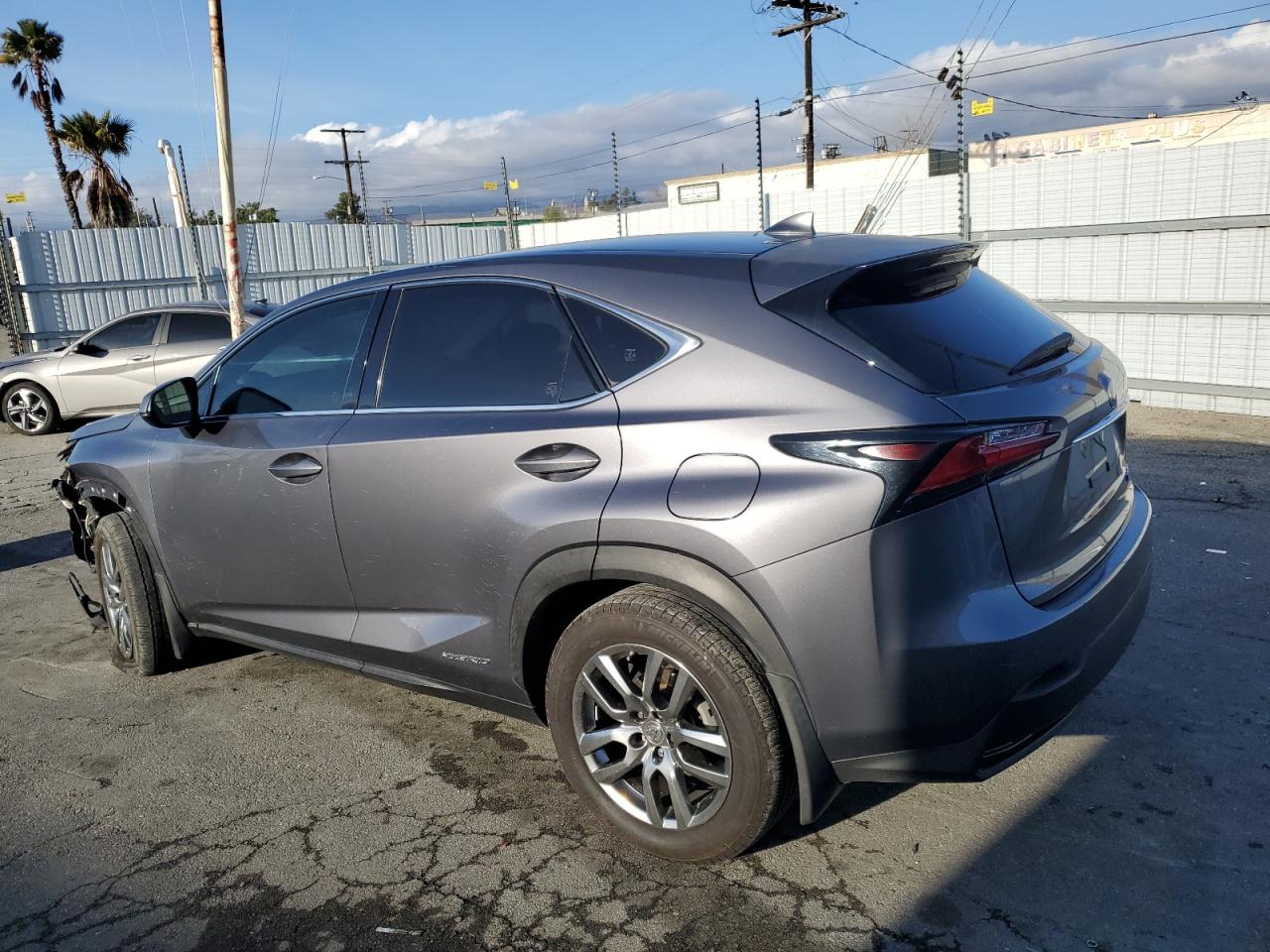 2015 Lexus NX VIN JTJYWRBZ6F2004775 Copart auction photo, front end / rear end damage thumbnail 2