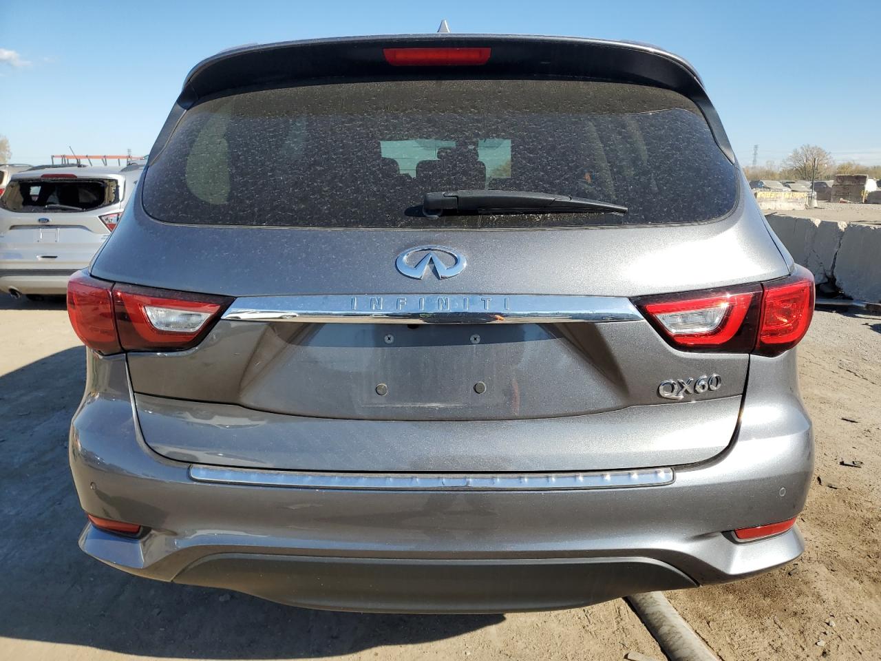 2017 Infiniti QX60 VIN 5N1DL0MM4HC527342 Copart auction photo, vandalism damage thumbnail 6
