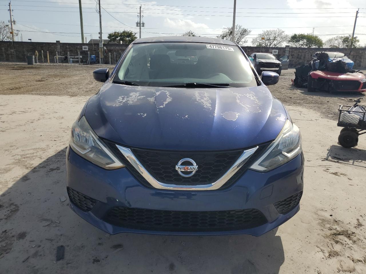 2016 Nissan Sentra VIN 3N1AB7AP6GY249795 Copart auction photo, side / rear end damage thumbnail 5