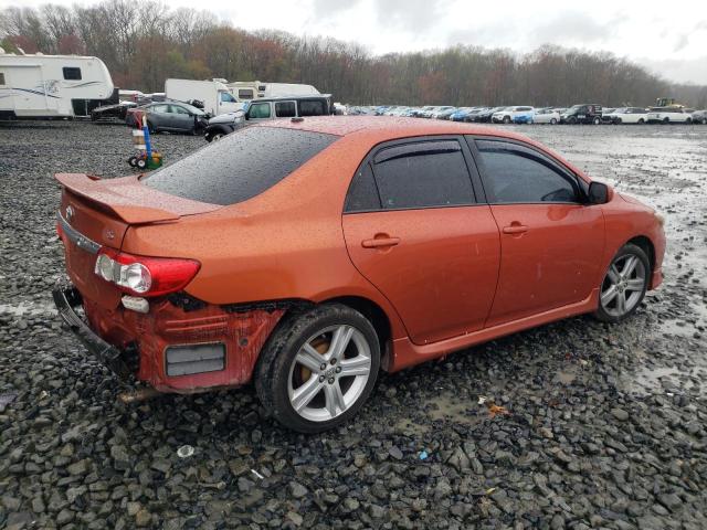 2013 Toyota Corolla VIN 2T1BU4EE5DC087110 Copart auction photo, rear end damage thumbnail 3