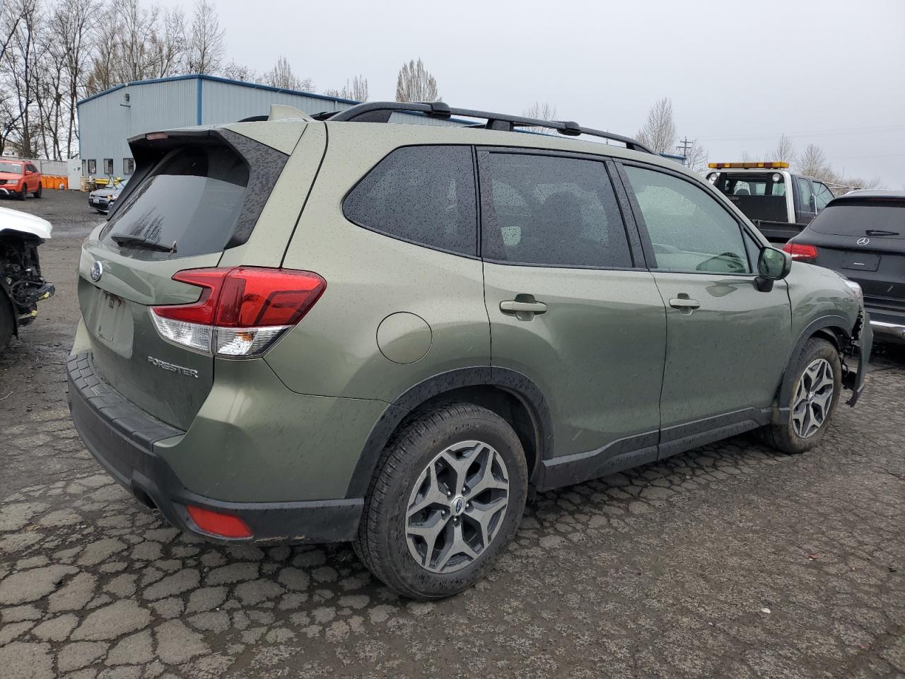 2019 Subaru Forester VIN JF2SKAGC1KH548829 Copart auction photo, front end damage thumbnail 3