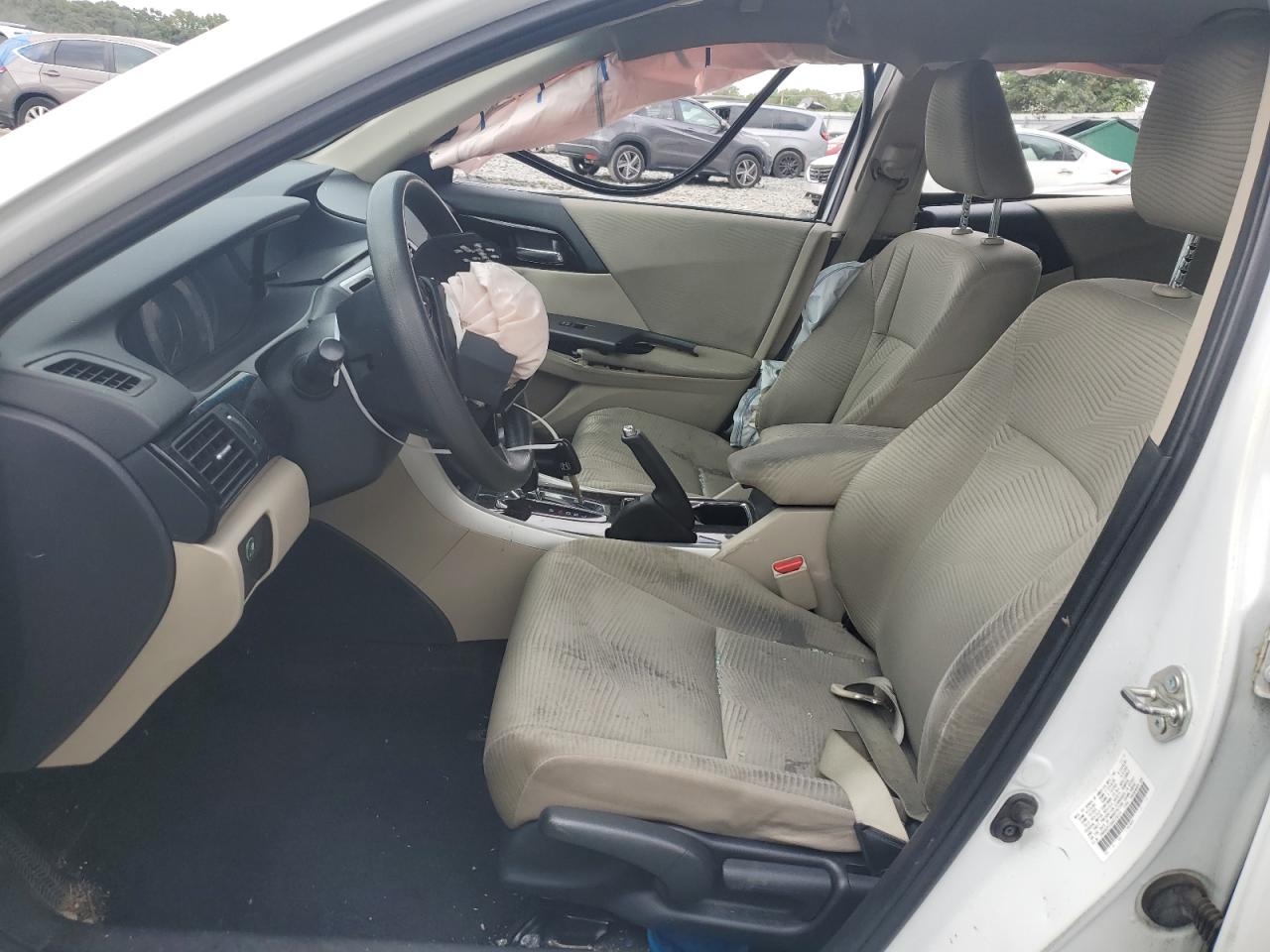 2016 Honda Accord VIN 1HGCR2F33GA078374 Copart auction photo, side / front end damage thumbnail 7