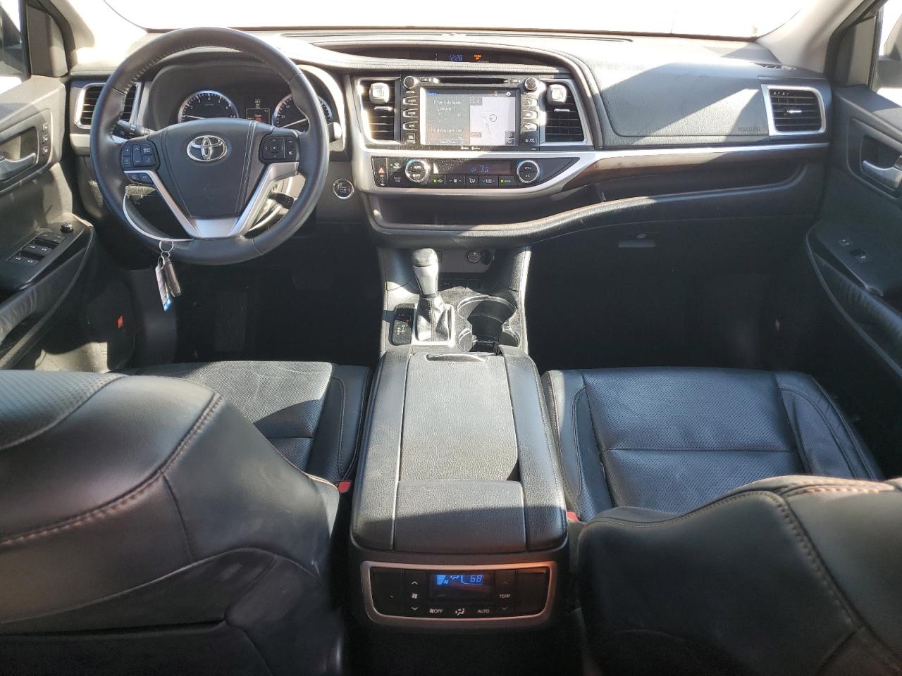 2014 Toyota Highlander VIN 5TDYKRFH0ES030070 Copart auction photo, front end damage thumbnail 8