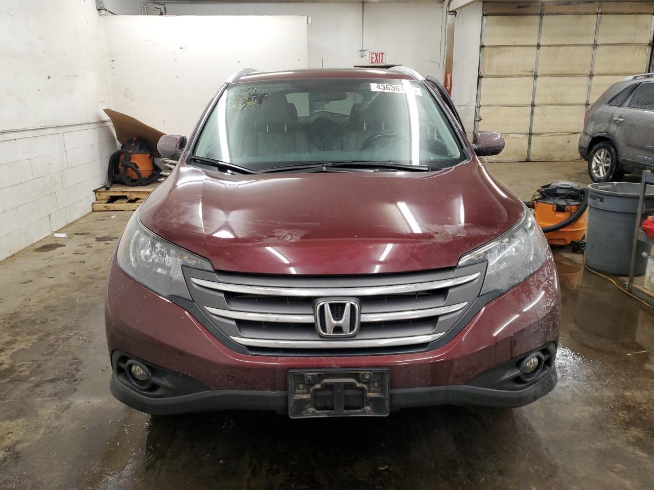 2014 Honda CR-V VIN 5J6RM4H7XEL105469 Copart auction photo, side damage thumbnail 5