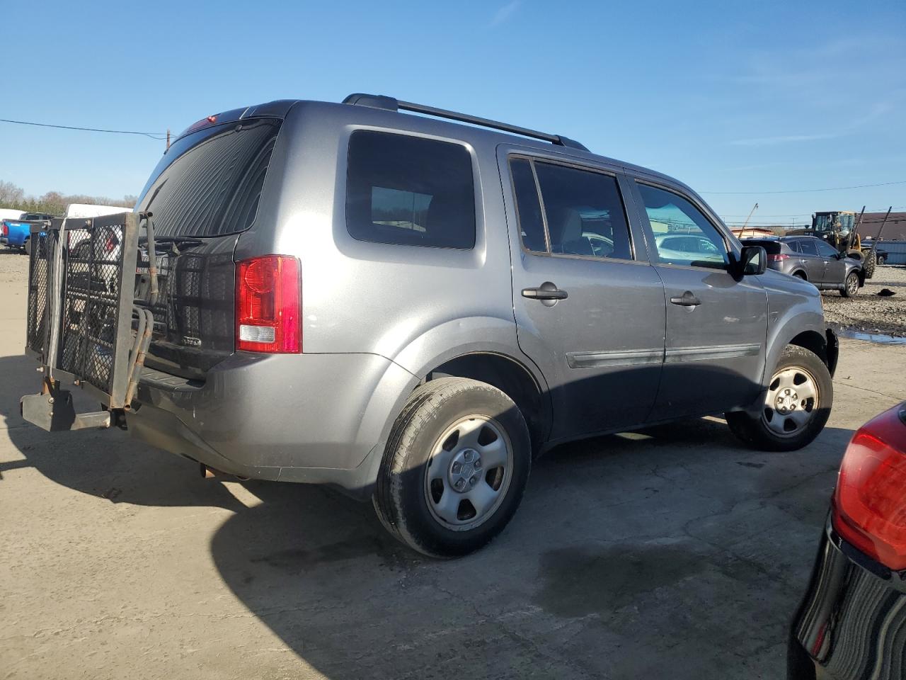 2013 Honda Pilot VIN 5FNYF4H26DB020873 Copart auction photo, front end damage thumbnail 3