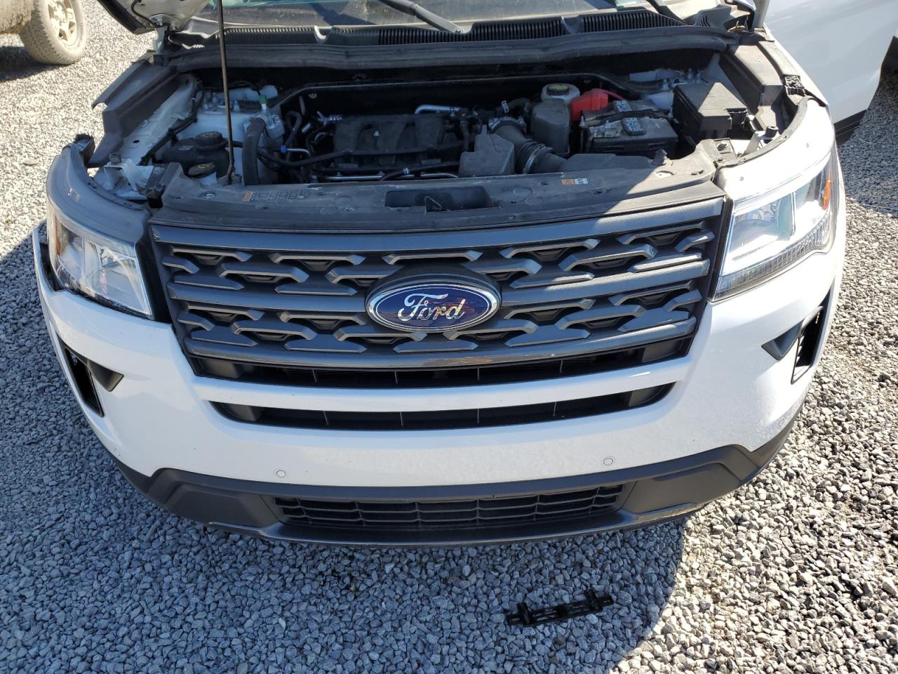 2019 Ford Explorer VIN 1FM5K8D8XKGA87216 Copart auction photo, side / front end damage thumbnail 12