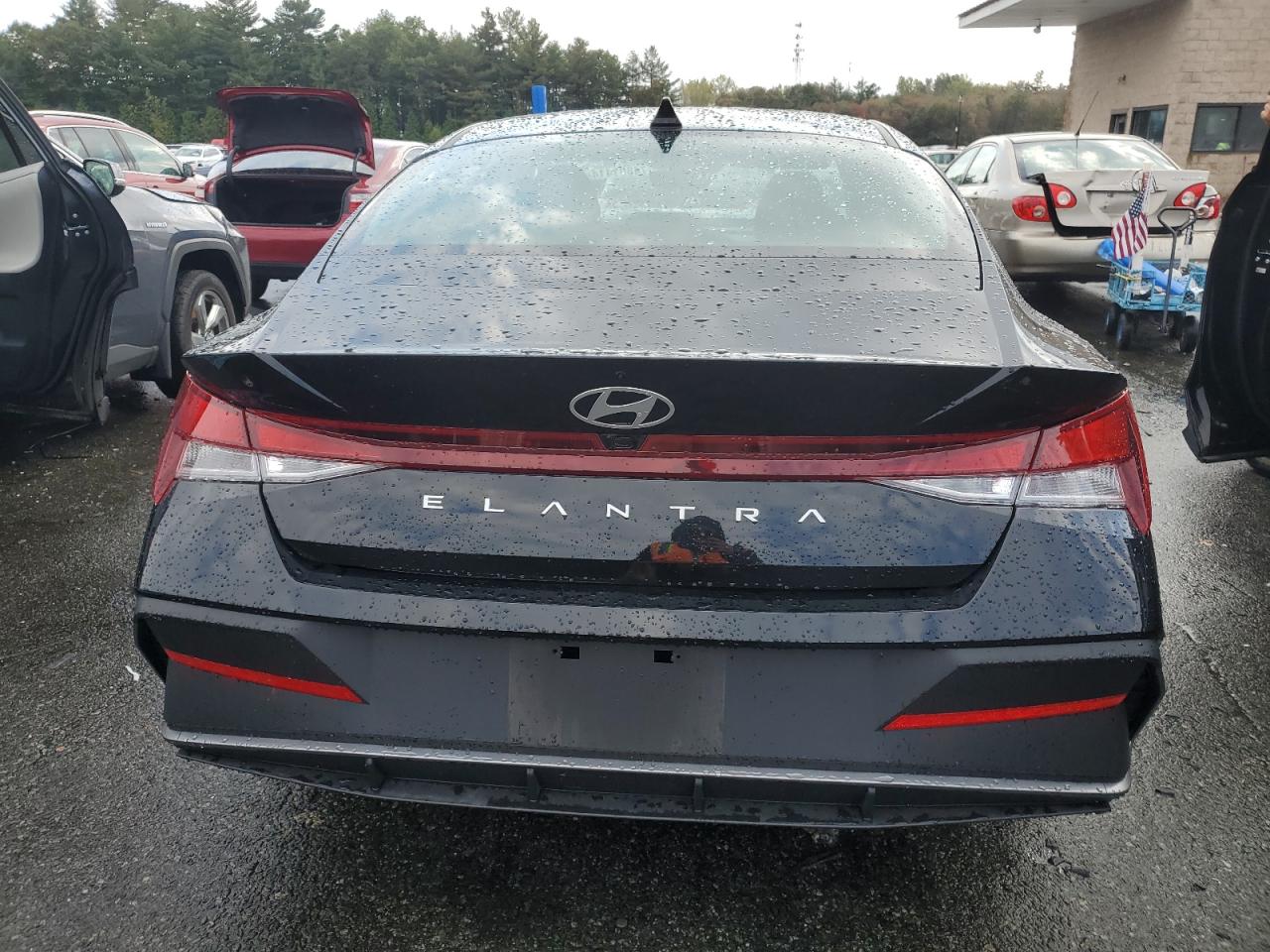 2024 Hyundai Elantra VIN KMHLM4DGXRU708564 Copart auction photo, front end damage thumbnail 6