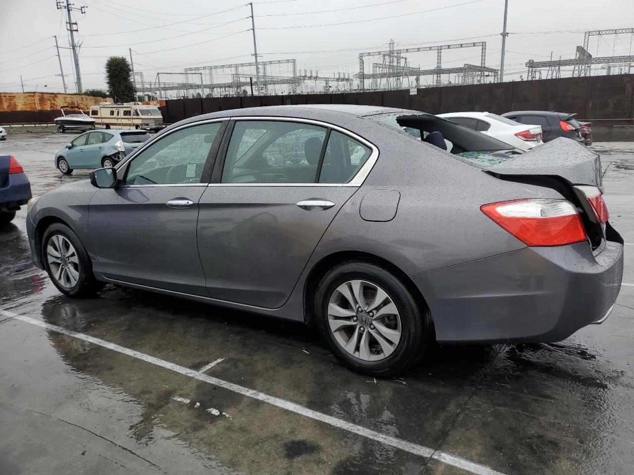 2014 Honda Accord VIN 1HGCR2F32EA270706 Copart auction photo, rear end / mechanical damage thumbnail 2