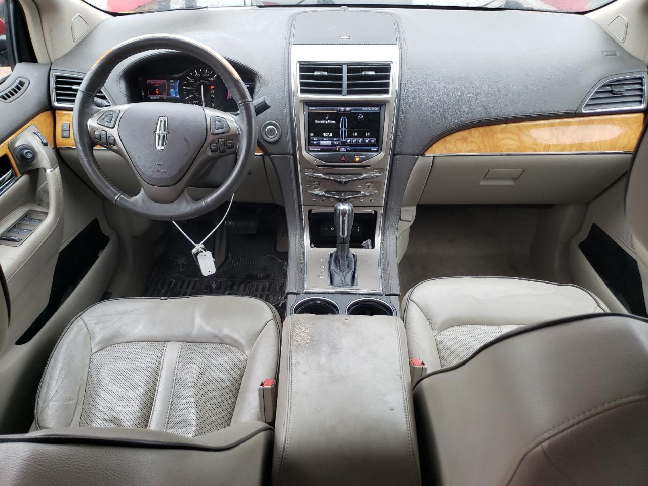2013 Lincoln MKX VIN 2LMDJ8JK8DBL37940 Copart auction photo, front end damage thumbnail 8