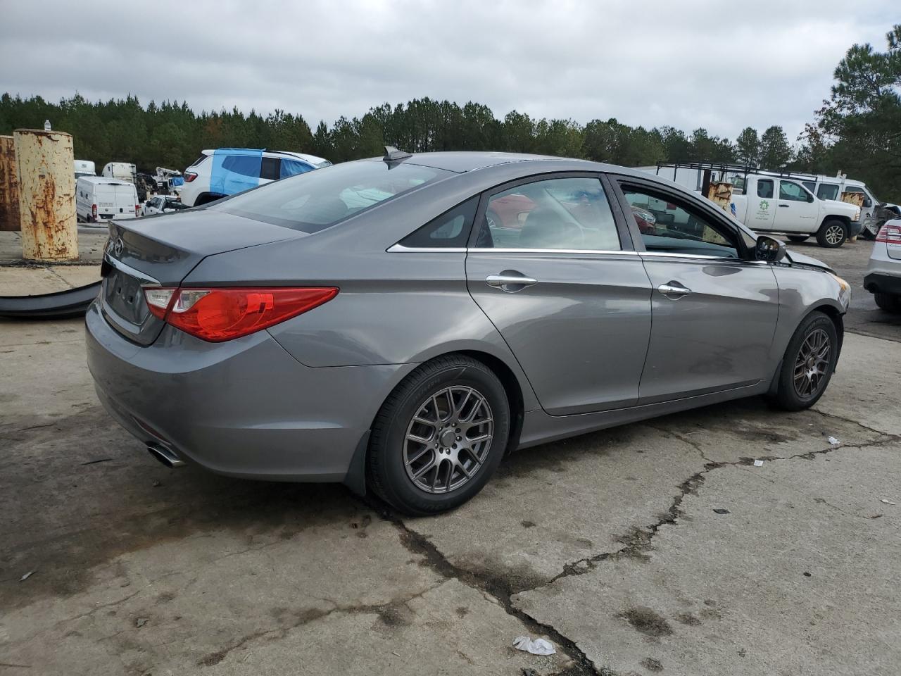 2013 Hyundai Sonata VIN 5NPEC4AC5DH573319 Copart auction photo, front end damage thumbnail 3