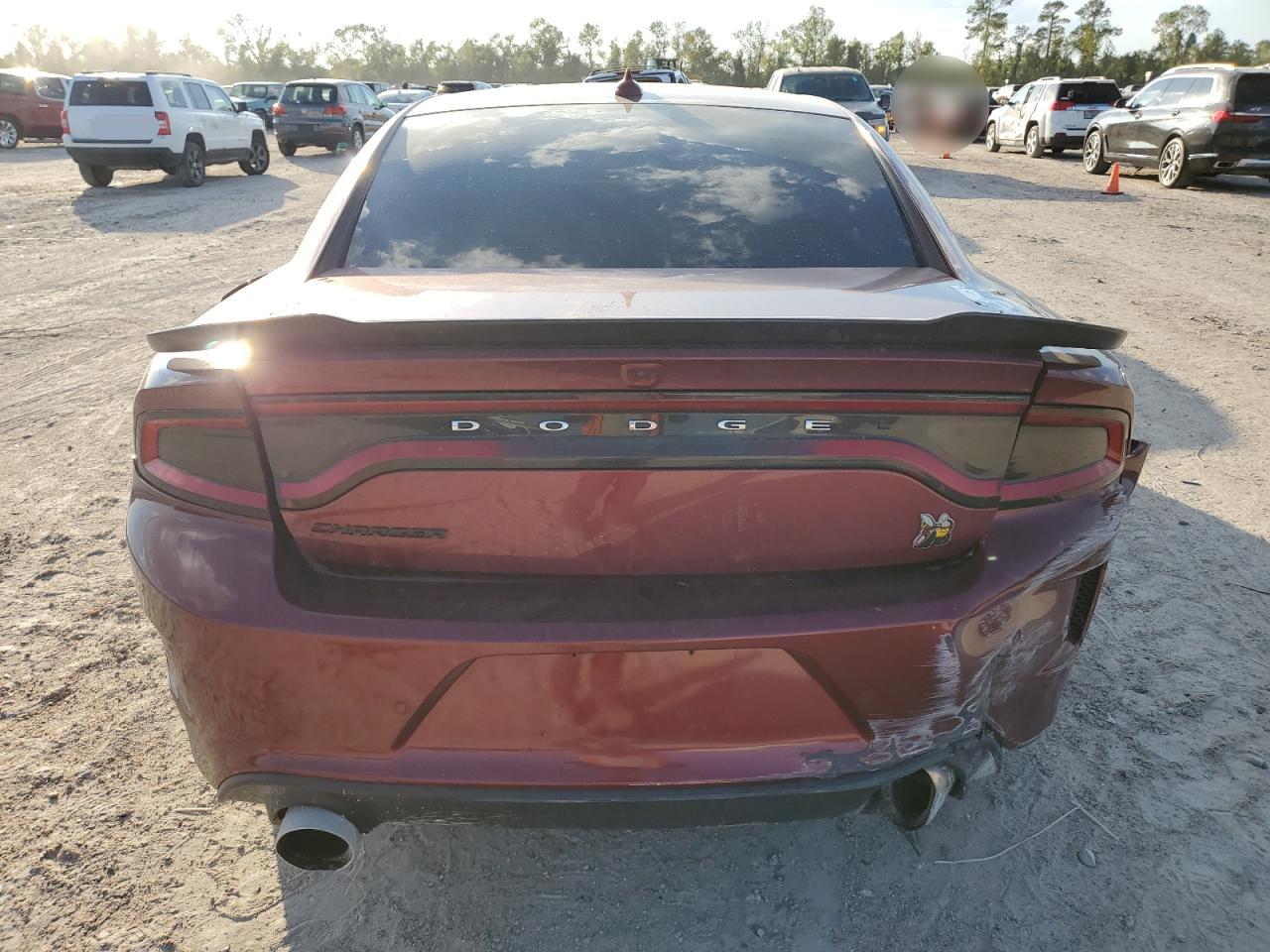 2021 Dodge Charger VIN 2C3CDXGJ7MH581642 Copart auction photo, front end / rear end damage thumbnail 6