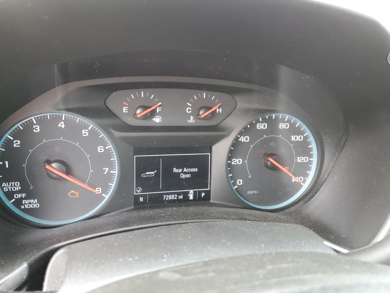 2020 Chevrolet Equinox VIN 3GNAXHEV2LS619030 Copart auction photo, front end damage thumbnail 9