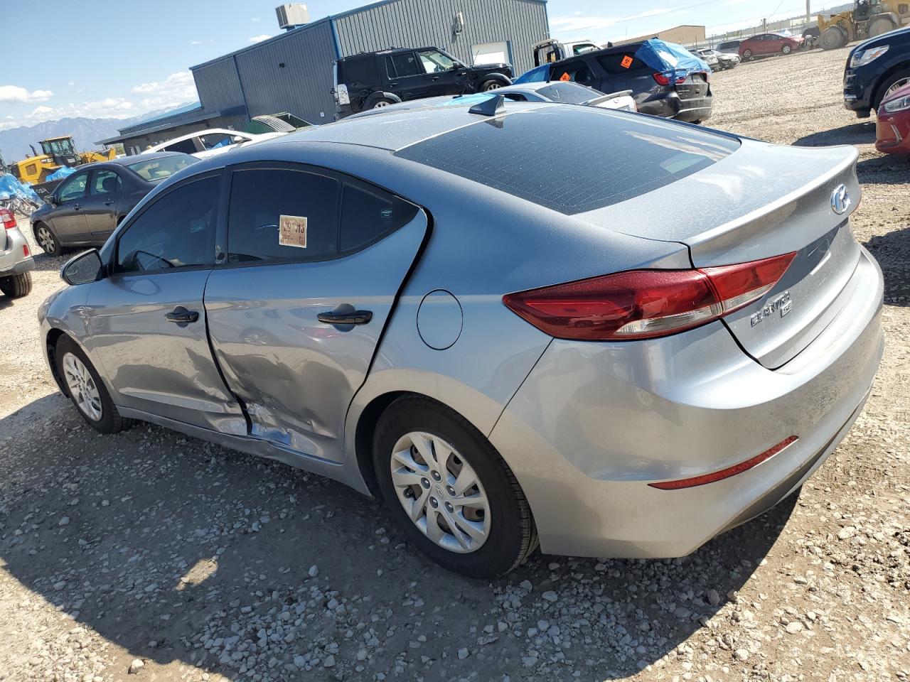 2017 Hyundai Elantra VIN 5NPD74LF1HH081769 Copart auction photo, side damage thumbnail 2