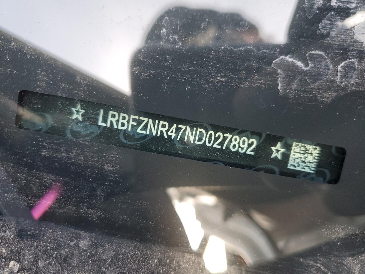 2022 Buick Envision VIN LRBFZNR47ND027892 Copart auction photo, side / minor dent/scratches damage thumbnail 13