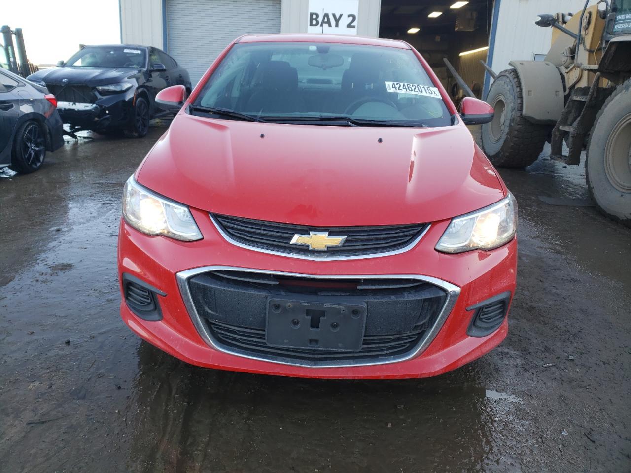2020 Chevrolet Sonic VIN 1G1JD5SB6L4130956 Copart auction photo, side damage thumbnail 5