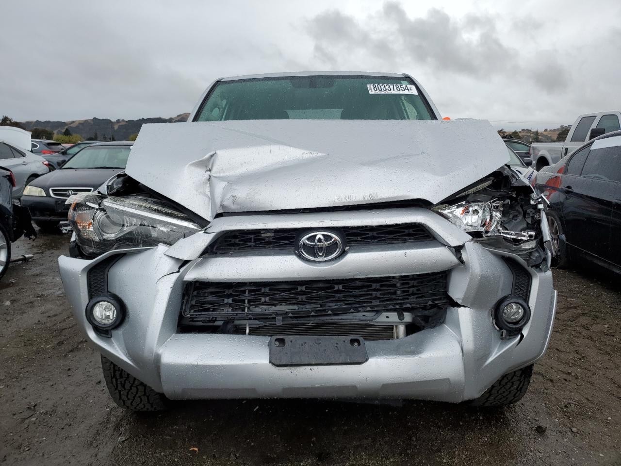 2018 Toyota 4Runner VIN JTEBU5JRXJ5565850 Copart auction photo, front end damage thumbnail 5