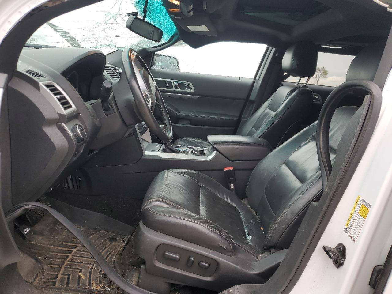 2014 Ford Explorer VIN 1FM5K8D84EGA37593 Copart auction photo, all over / undercarriage damage thumbnail 7