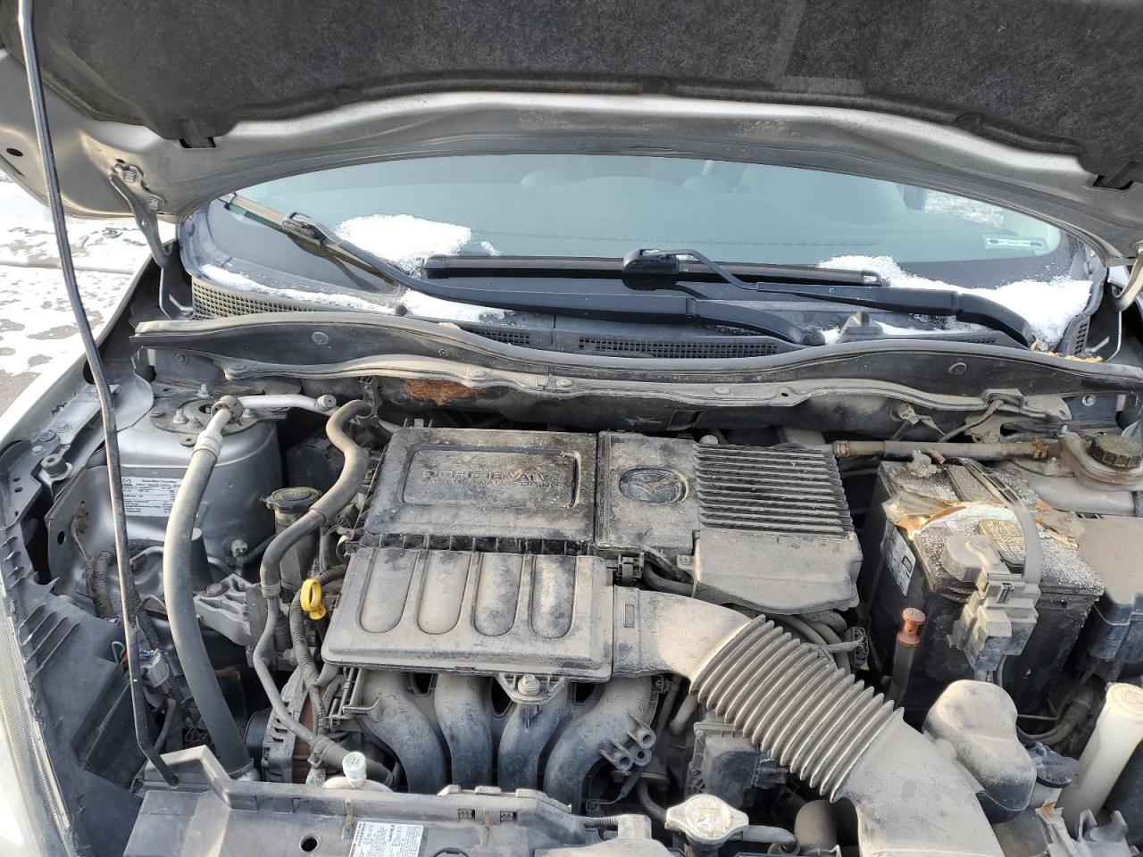 2011 Mazda 2 VIN JM1DE1HY3B0103385 Copart auction photo, all over damage thumbnail 11