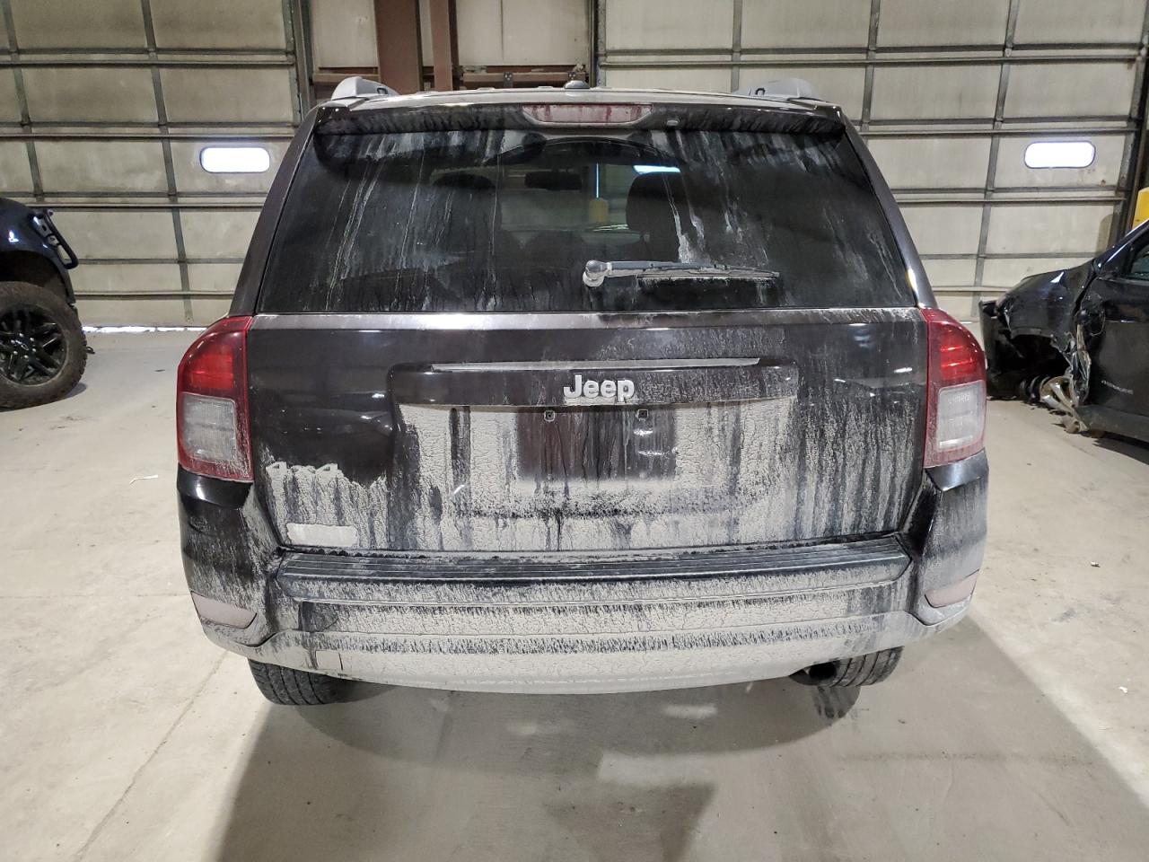 2014 Jeep Compass VIN 1C4NJDBB7ED603391 Copart auction photo, front end / minor dent/scratches damage thumbnail 6