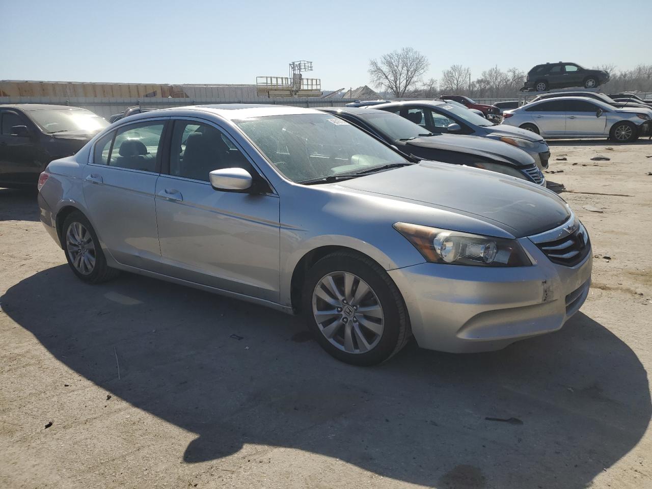 2012 Honda Accord VIN 1HGCP2F74CA191947 Copart auction photo, front end damage thumbnail 4