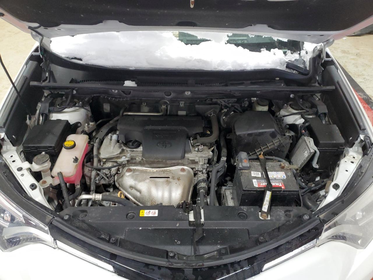 2017 Toyota RAV 4 VIN 2T3DFREV6HW553851 Copart auction photo, rear end damage thumbnail 12