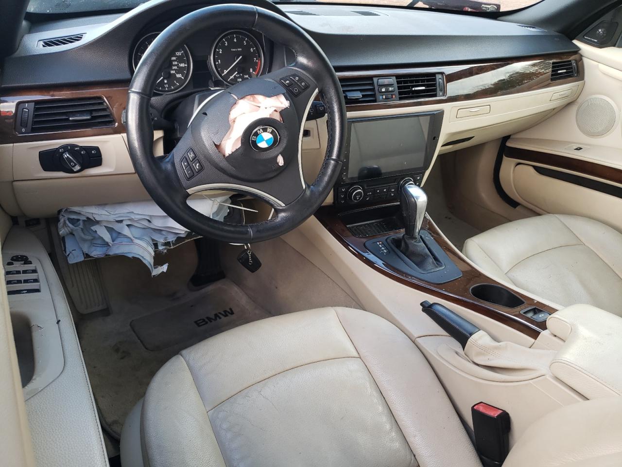 2011 BMW 3er VIN WBADW3C53BE541104 Copart auction photo, front end / top/roof damage thumbnail 8
