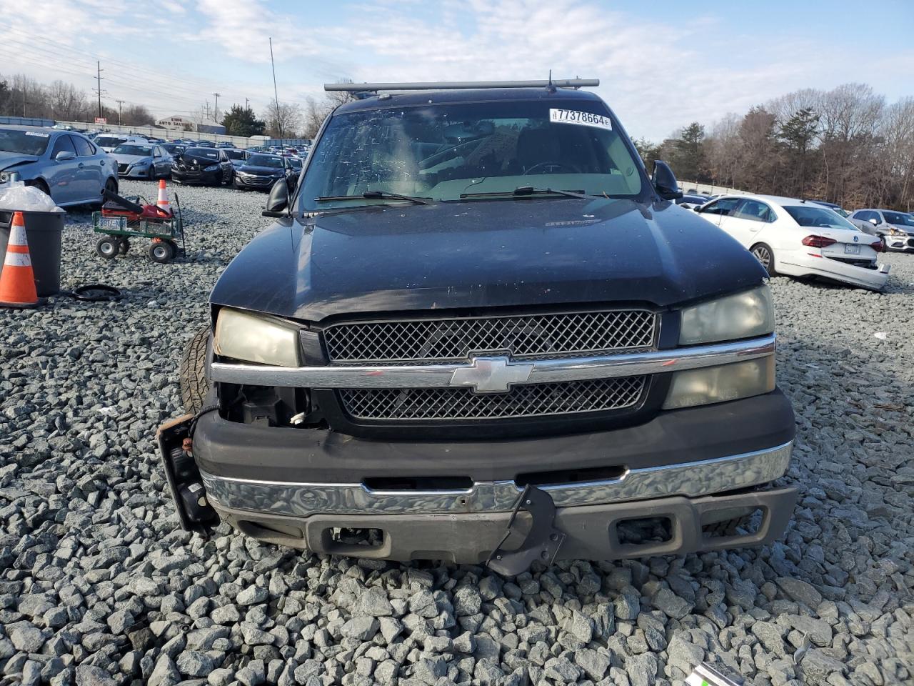 2003 Chevrolet Silverado VIN 1GCGK13U83F196994 Copart auction photo, all over damage thumbnail 5