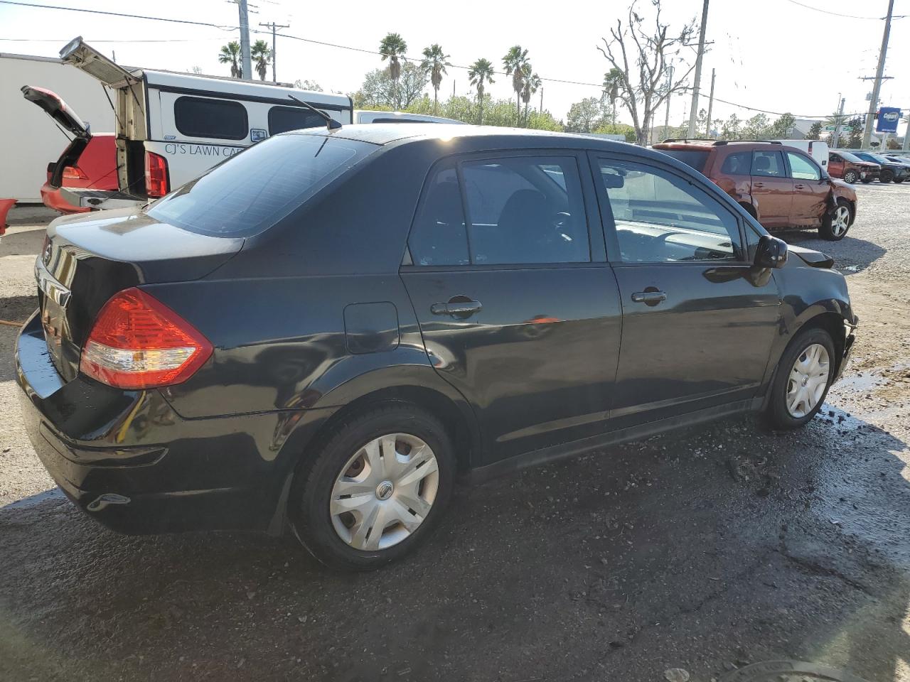 2010 Nissan Versa VIN 3N1BC1AP4AL459069 Copart auction photo, front end damage thumbnail 3