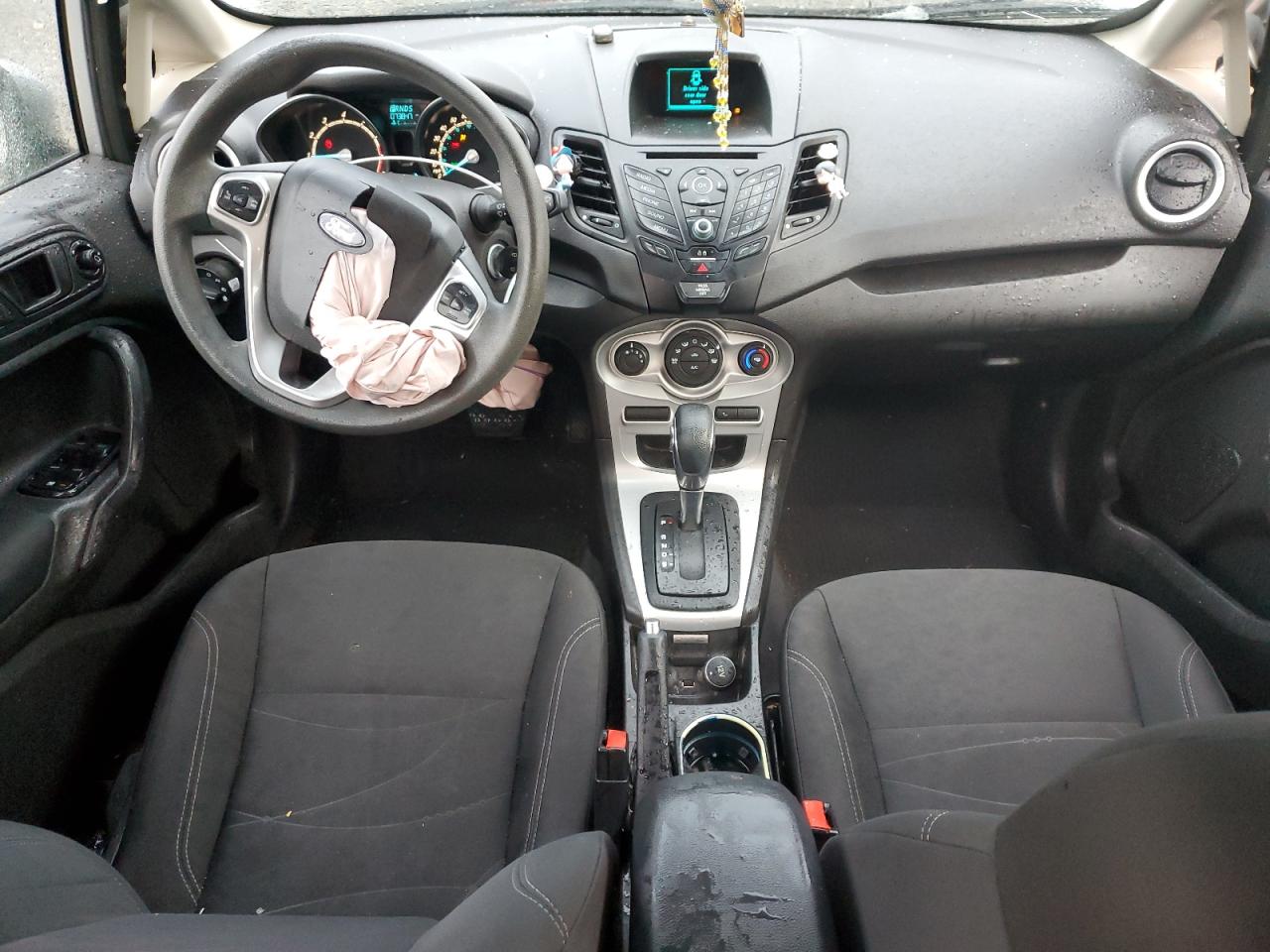 2017 Ford Fiesta VIN 3FADP4BJ0HM159884 Copart auction photo, front end / side damage thumbnail 8
