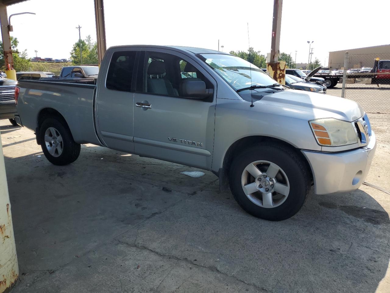 2007 Nissan Titan VIN 1N6BA06A37N243124 Copart auction photo, front end / rear end damage thumbnail 4