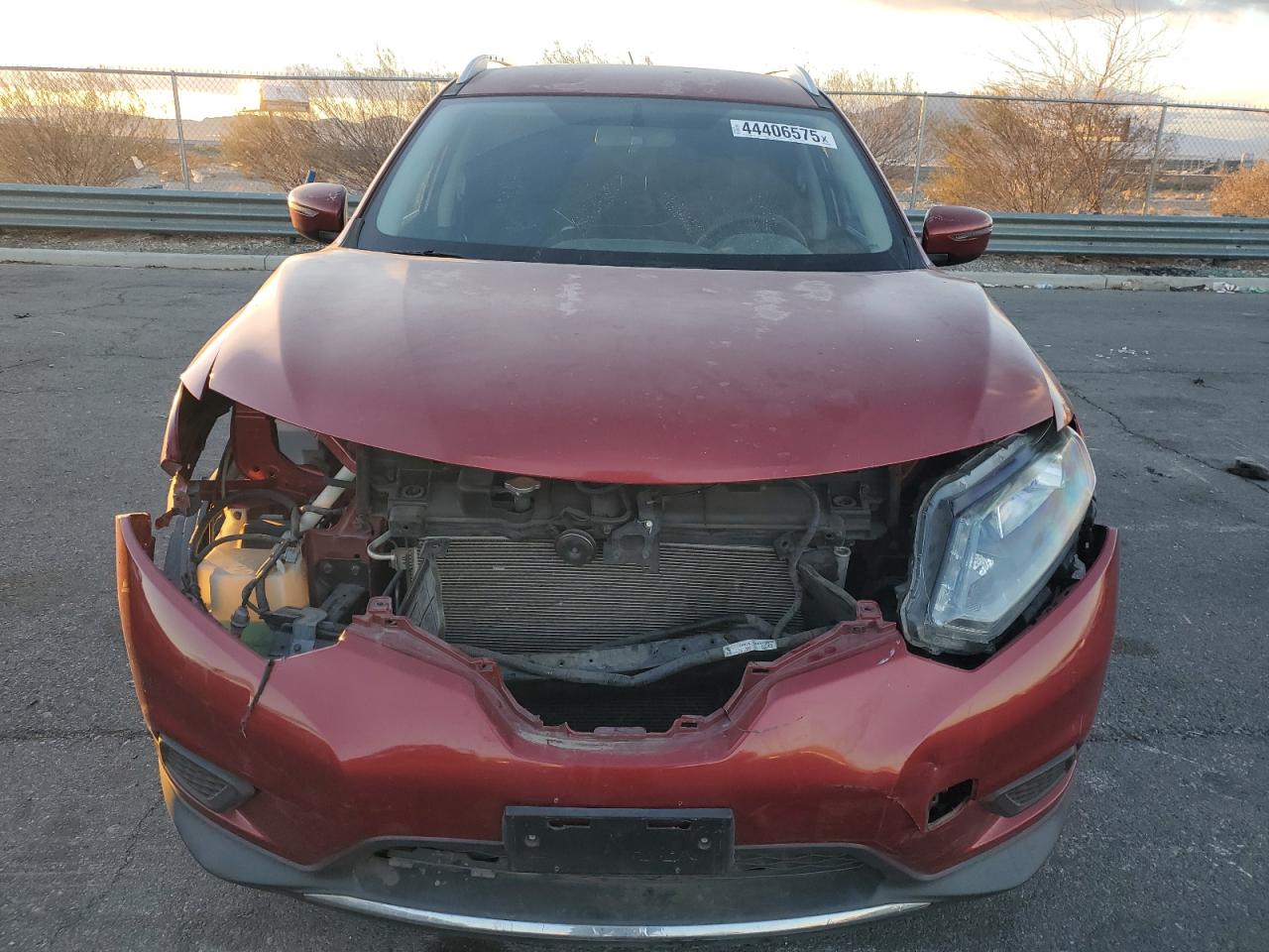 2016 Nissan Rogue VIN KNMAT2MTXGP630315 Copart auction photo, front end damage thumbnail 5