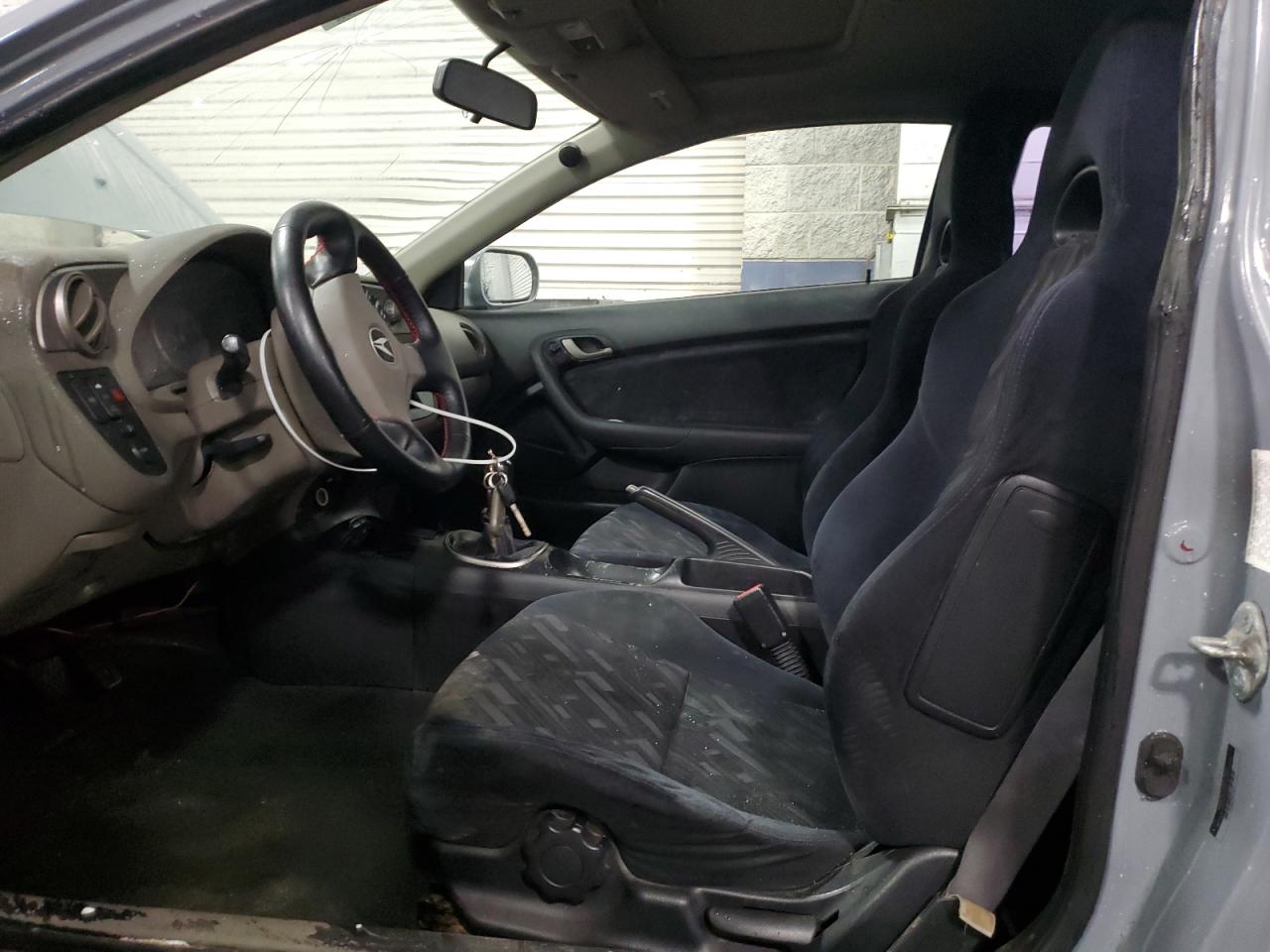 2003 Acura RSX VIN JH4DC53803C005885 Copart auction photo, front end / side damage thumbnail 7