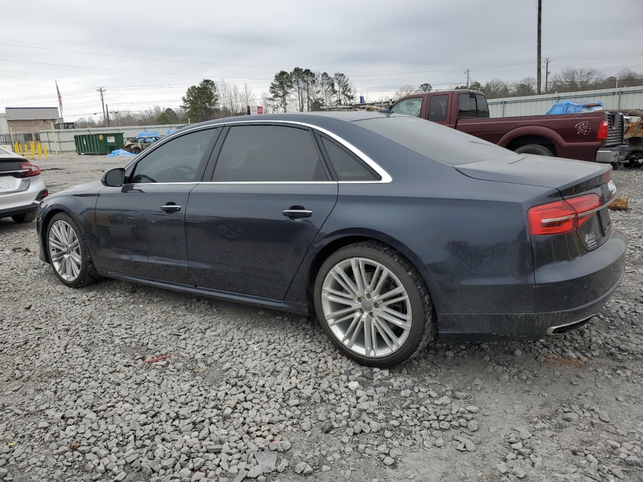 2017 Audi A8 VIN WAU44AFD9HN002783 Copart auction photo, front end damage thumbnail 2