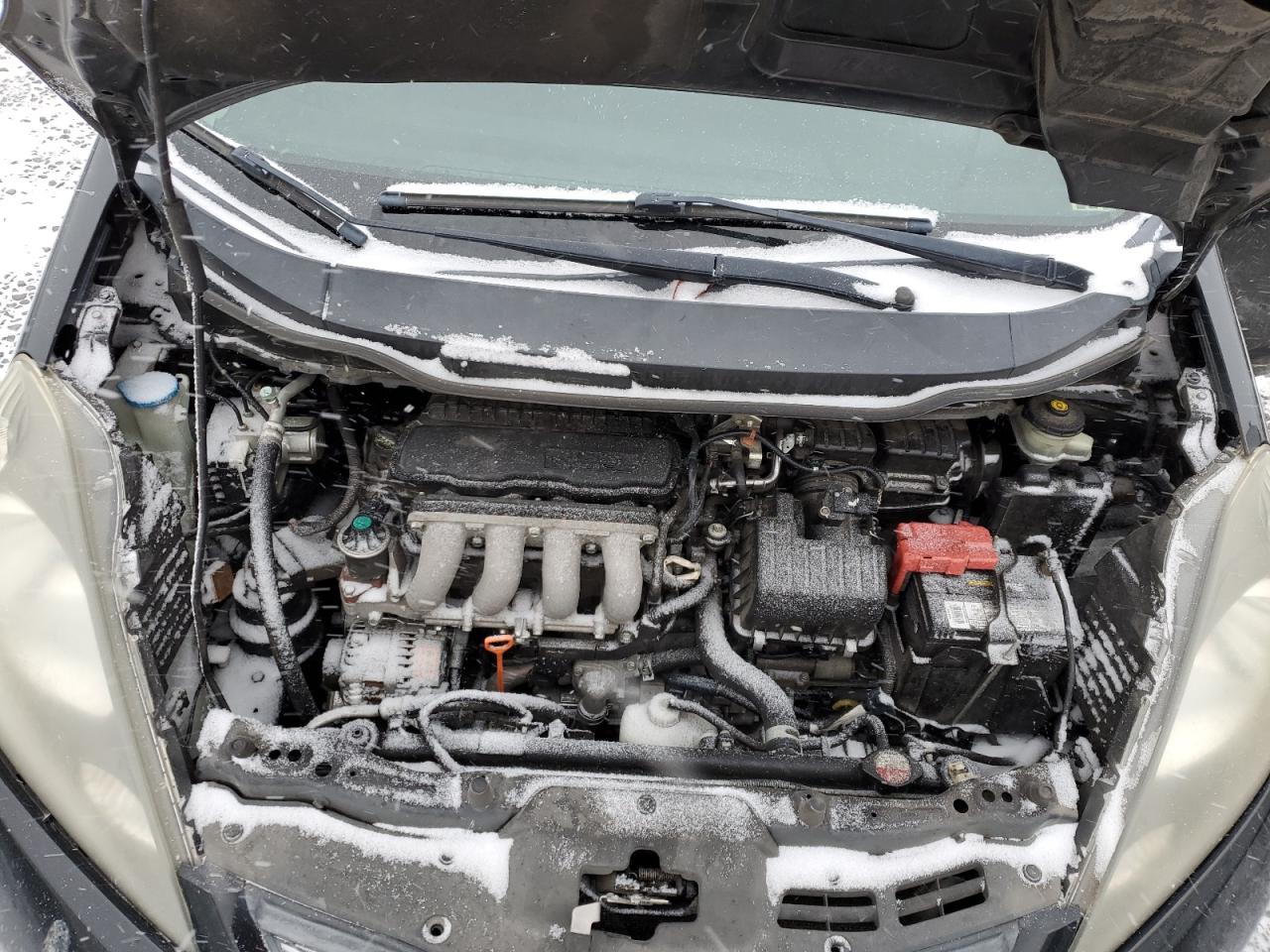 2013 Honda Fit VIN JHMGE8H35DC050392 Copart auction photo, rear end damage thumbnail 11