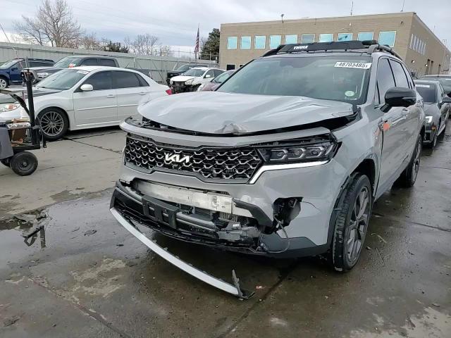2022 KIA Sorento VIN 5XYRKDLF7NG149435 Copart auction photo, front end damage thumbnail 14