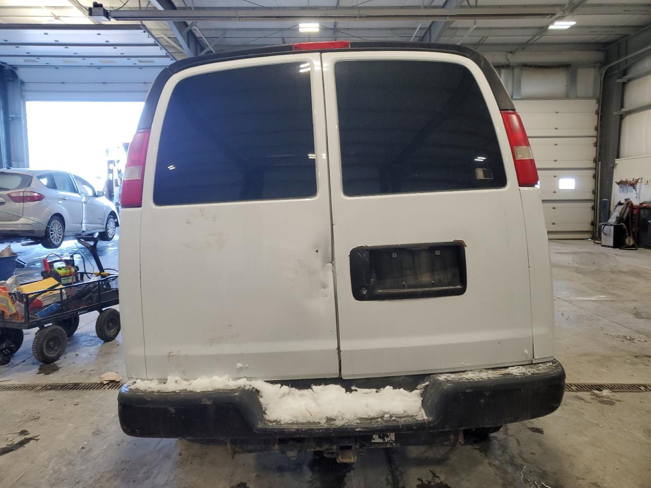 2012 Chevrolet Express VIN 1GCZGUCA3C1150570 Copart auction photo, front end / side damage thumbnail 6