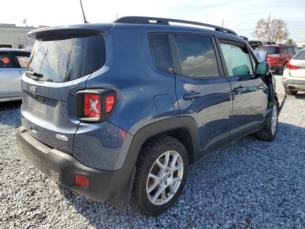 2021 Jeep Renegade VIN ZACNJCBB7MPN16291 Copart auction photo, front end damage thumbnail 3