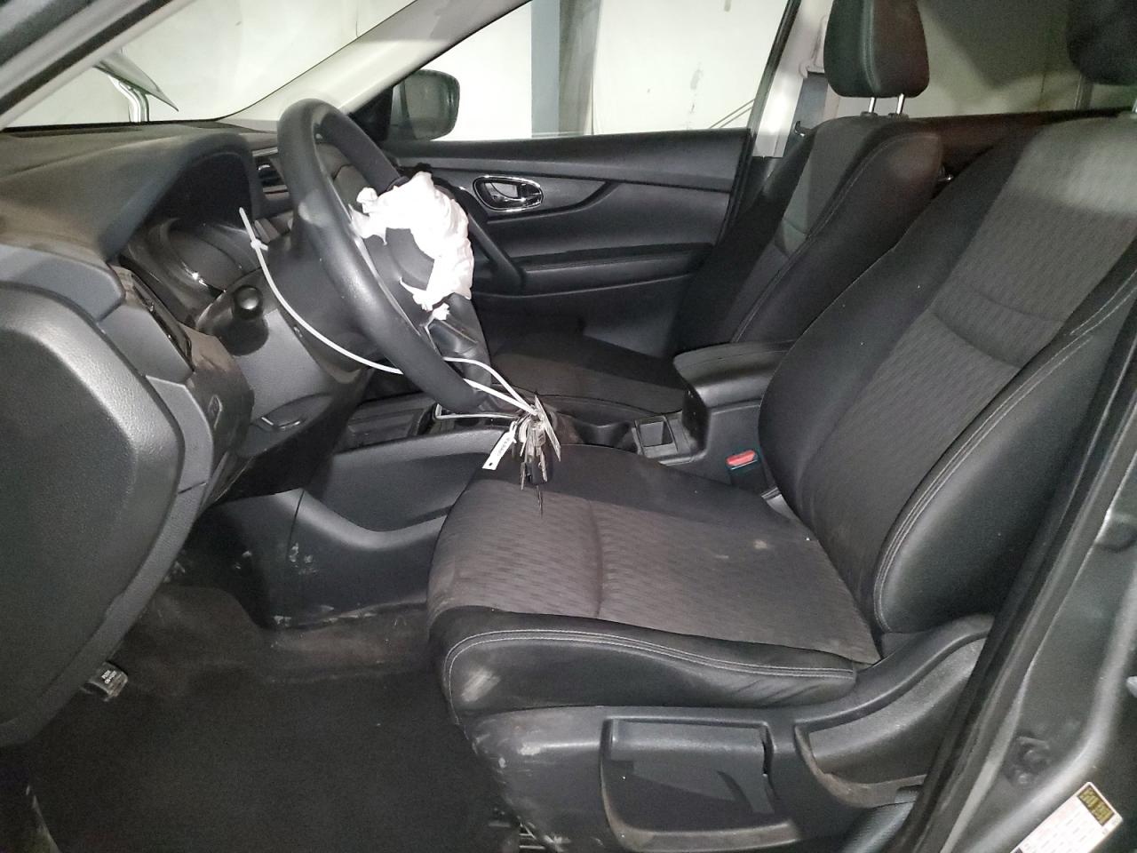 2017 Nissan Rogue VIN JN8AT2MV2HW015237 Copart auction photo, front end damage thumbnail 7