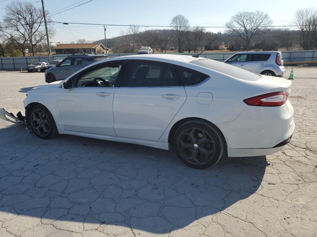 2015 Ford Fusion VIN 3FA6P0H71FR145344 Copart auction photo, front end damage thumbnail 2