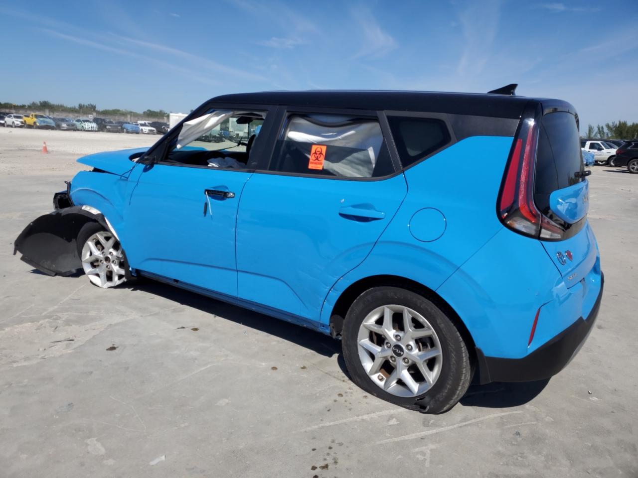 2023 KIA Soul VIN KNDJ23AU4P7201564 Copart auction photo, front end damage thumbnail 2