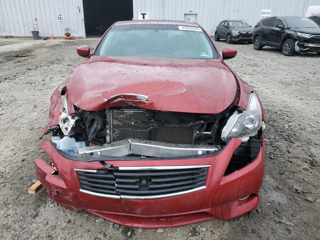 2015 Infiniti Q60 VIN JN1CV6EL2FM890249 Copart auction photo, front end damage thumbnail 5