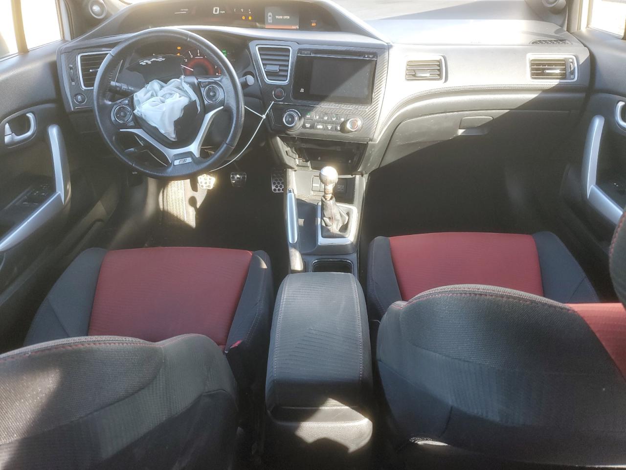 2015 Honda Civic VIN 2HGFG4A55FH704465 Copart auction photo, front end damage thumbnail 8