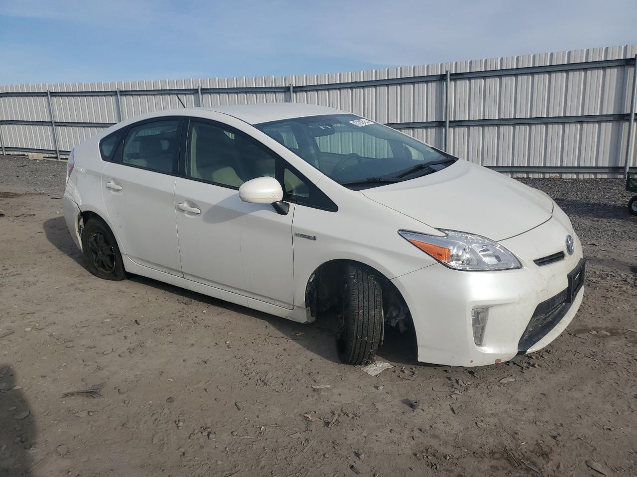 2012 Toyota Prius VIN JTDKN3DU0C5472361 Copart auction photo, undercarriage / minor dent/scratches damage thumbnail 4