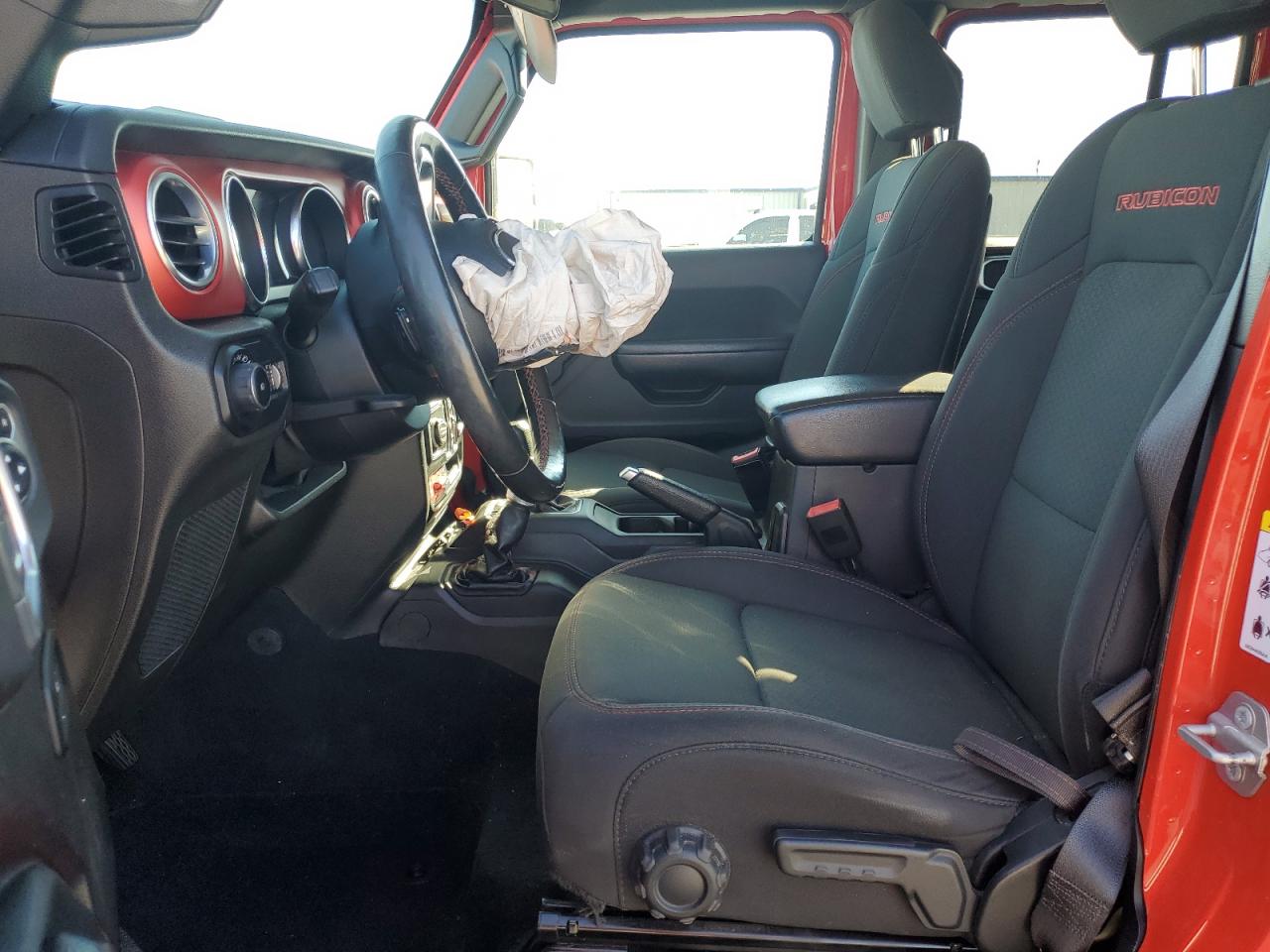 2019 Jeep Wrangler VIN 1C4HJXFN1KW512992 Copart auction photo, front end / side damage thumbnail 7